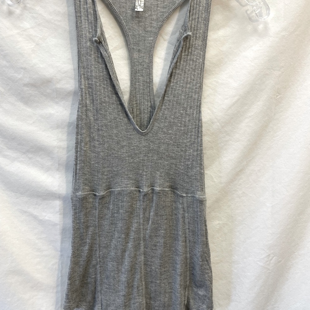 Free people (intimately free) tank top , small/ petite, grey, soft & light